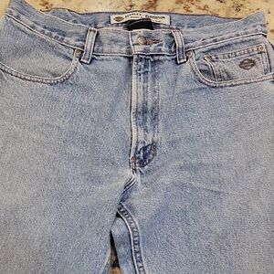 Harley-Davidson Men's Light Blue Jeans 33x30